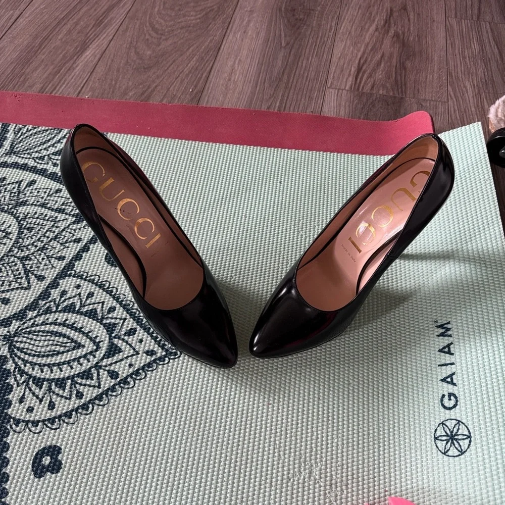 Gucci Black Heels - Picture 1 of 6